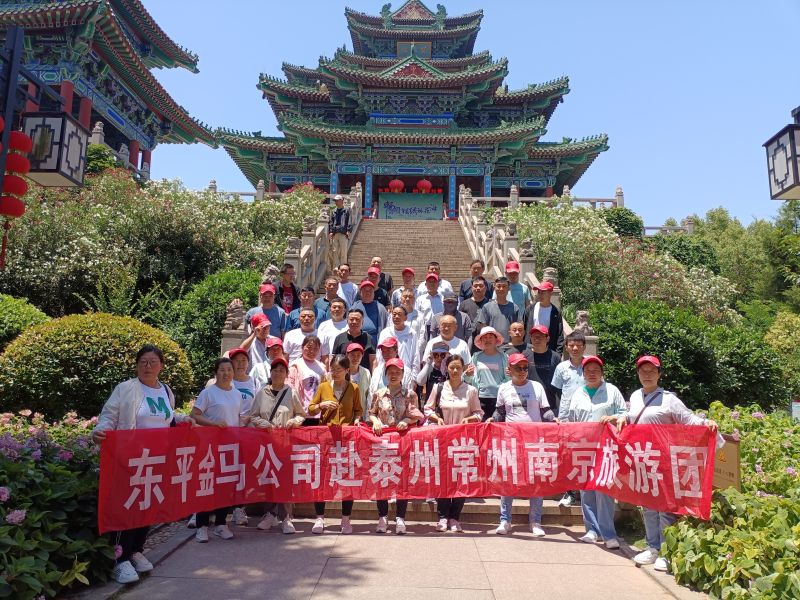 2023年东平金马公司赴泰州常州南京旅游团